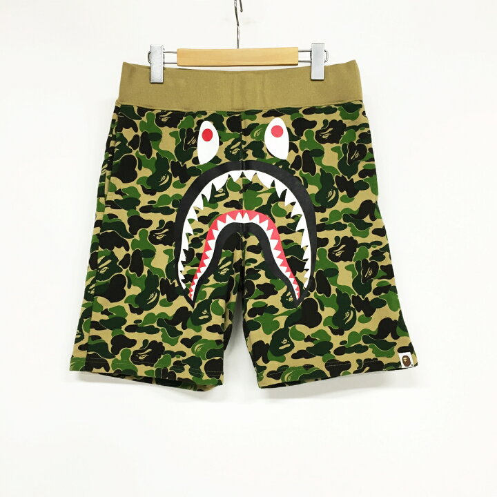 楽天市場】A BATHING APE(アベイシングエイプ)カモシャークハーフ  