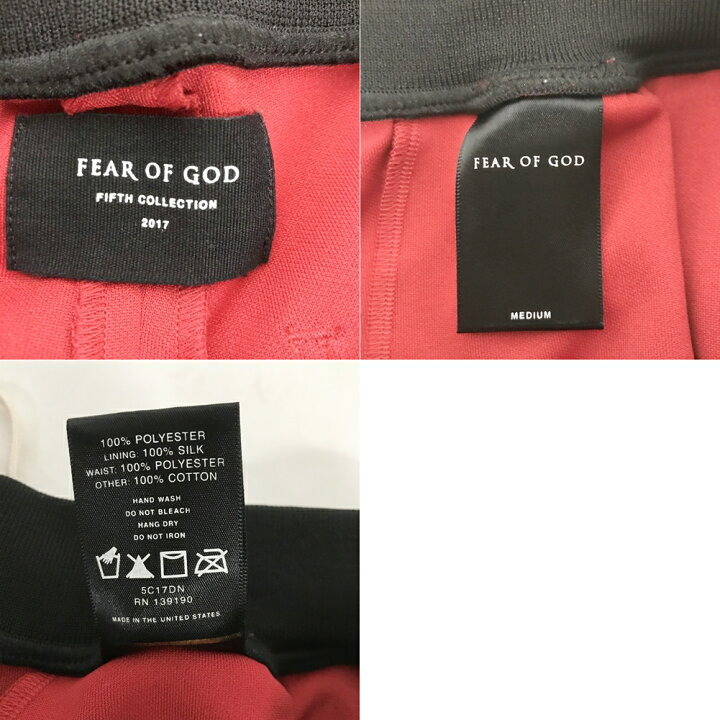 楽天市場】FEAR OF GOD(フィアオブゴッド) サイドジップジャージ 
