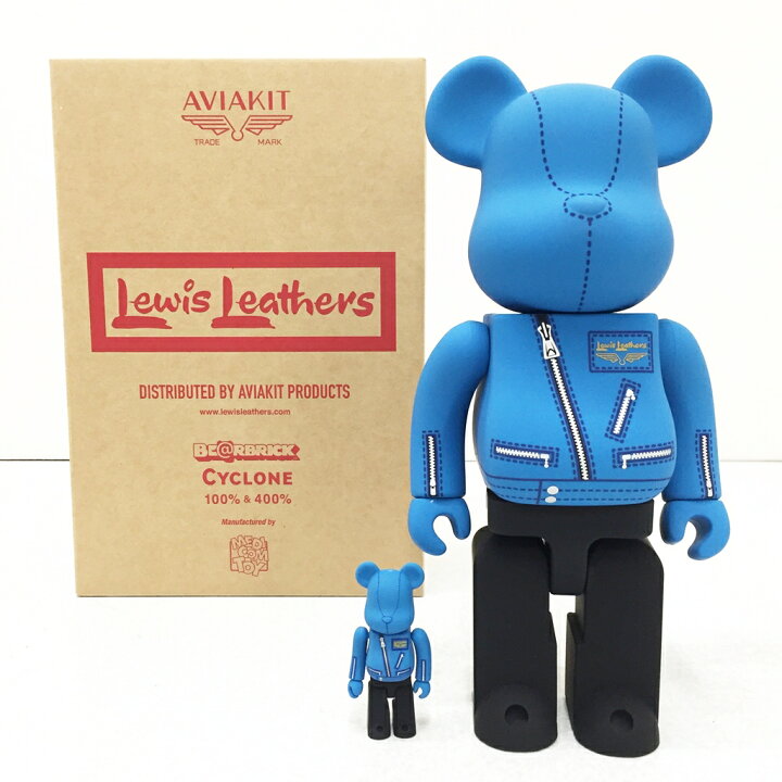 楽天市場】【開封品】BE@RBRICK（ベアブリック）Lewis Leathers 