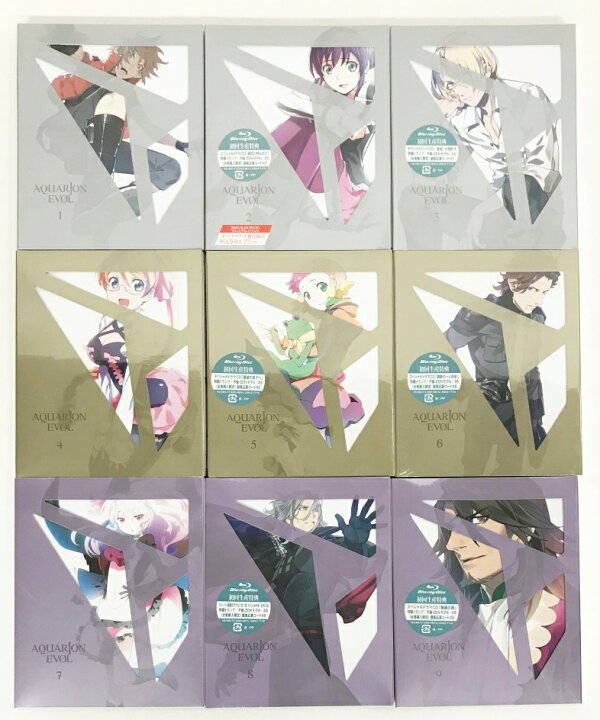 楽天市場】アクエリオンEVOL 全9巻セット 初回生産版 [Blu-ray] 【中古  