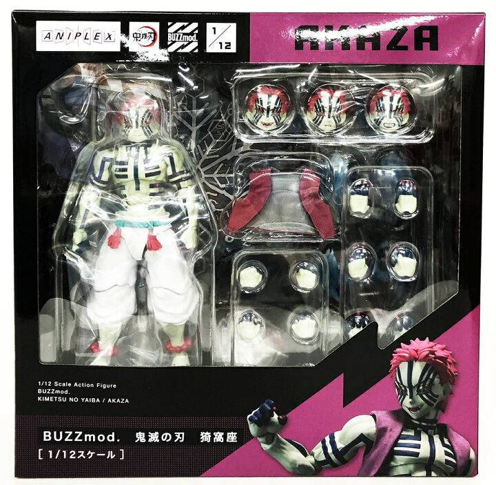 楽天市場】【未開封】ANIPLEX BUZZmod. 鬼滅の刃 猗窩座 1/12 スケール  