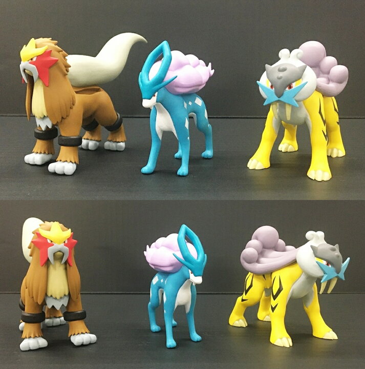 楽天市場】【開封済】ポケモンスケールワールド ジョウト地方 ライコウ 