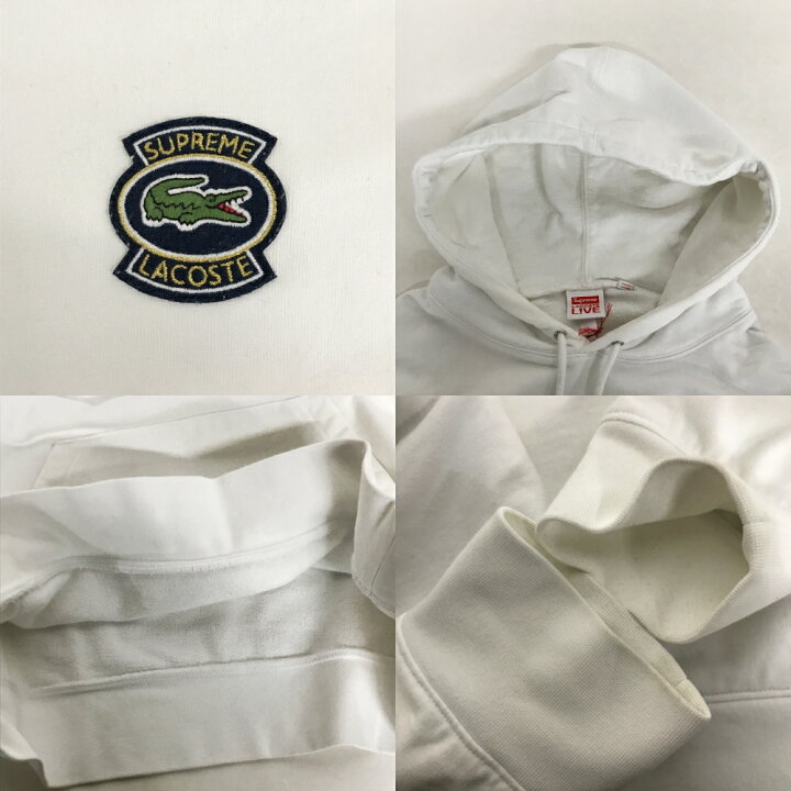 楽天市場】Supreme x LACOSTE （ シュプリーム ラコステ）Hooded 
