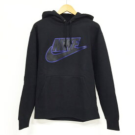 Supreme×NIKE（シュプリーム×ナイキ）19AW Leather Applique Hooded Sweatshirt CK6225-010サイズ：Sカラー：ブラック【中古】【126 ストリート】【鈴鹿 併売】【126-230126-01BS】