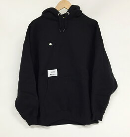 Wtaps x ChampionAcademy Hooded　222HBCHD-CSM04S サイズ：XLカラー：ブラック【中古】【127 ルード】【鈴鹿 併売】【127-240208-03SS】