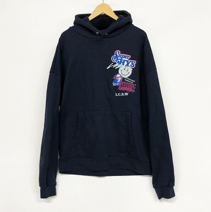楽天市場】HYSTERIC GLAMOUR」×genzaiコラボパーカー サイズ：XLカラー  