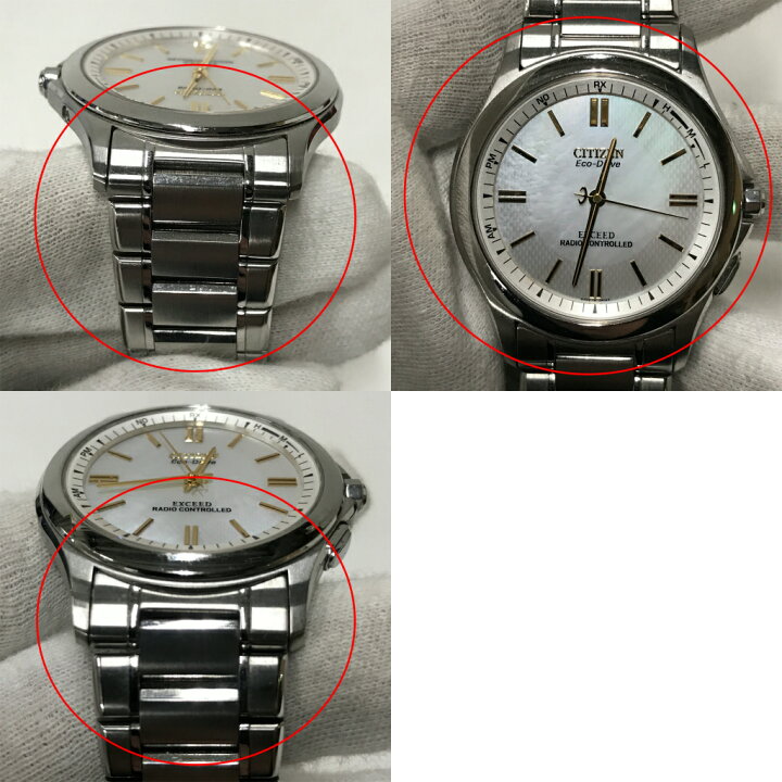 楽天市場】CITIZEN（シチズン）ECO DRIVE EXCEED H430-T005675 サイズ 