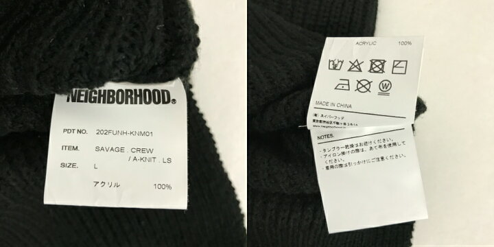 楽天市場】NEIGHBORHOOD（ネイバーフッド）SAVAGE . CREW ダメージ加工 
