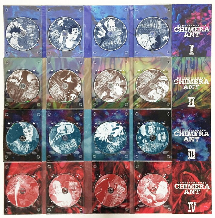 楽天市場】HUNTER × HUNTER キメラアント編 DVD-BOX 全4巻セット 