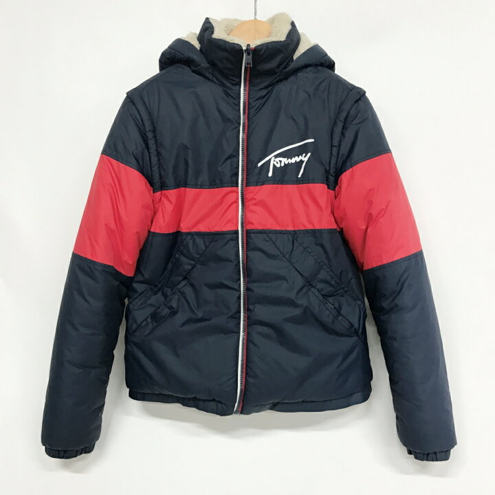 楽天市場】TOMMY JEANS（トミー ジーンズ ）リバーシブルダウン 
