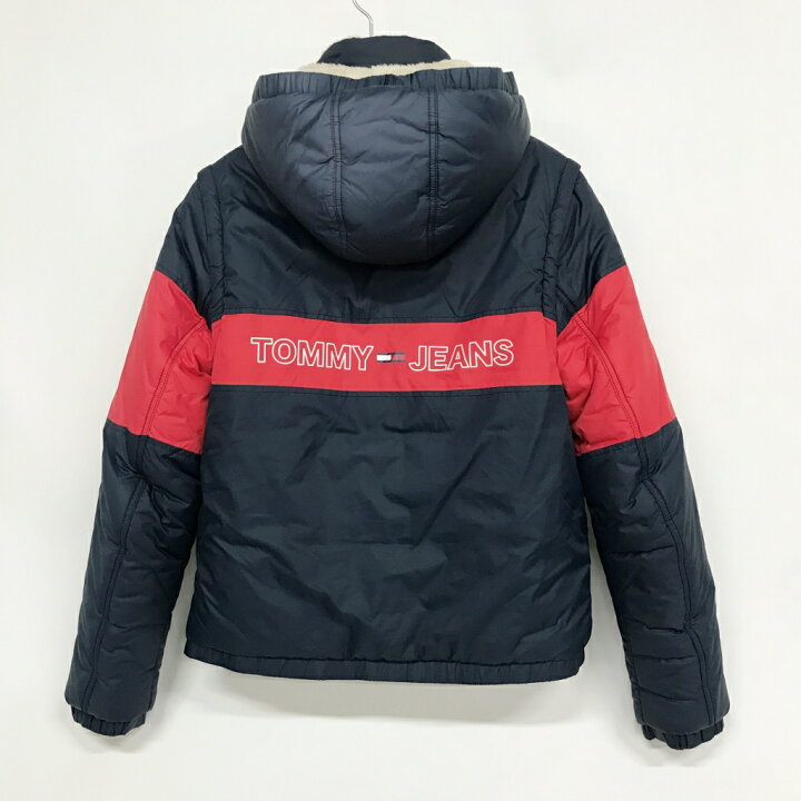 楽天市場】TOMMY JEANS（トミー ジーンズ ）リバーシブルダウン 