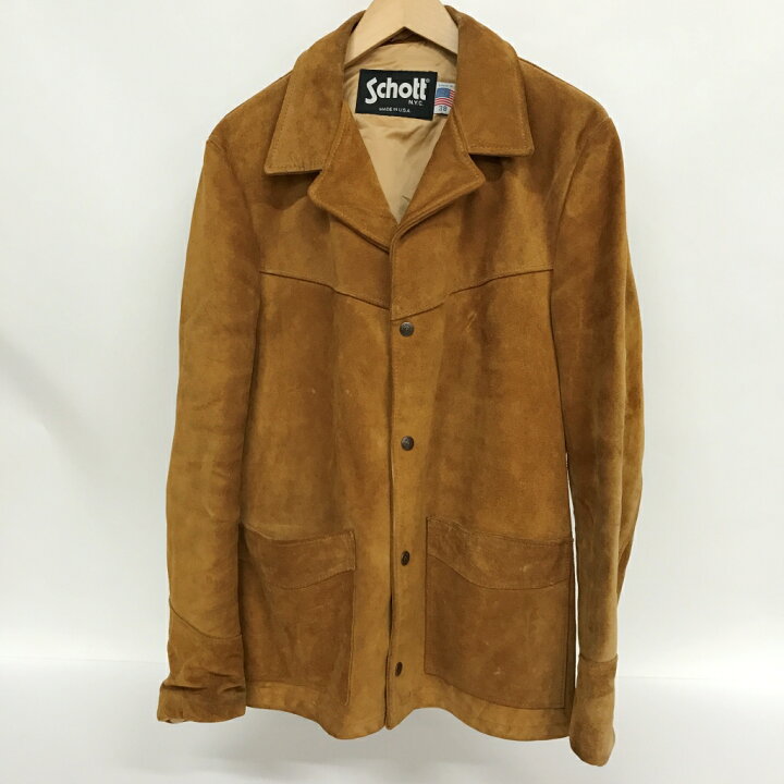 楽天市場】Schott （ショット）スエードジャケットサイズ：38カラー  