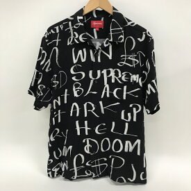 Supreme（シュプリーム）Black Ark Rayon　 Shirtサイズ：Mカラー：ブラック【中古】【126 ストリート】【鈴鹿 併売】【126-240522-02NS】