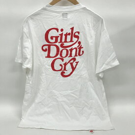 HUMAN MADE（ヒューマンメイド）GIRLS DON'T CRY T-SHIRTサイズ：不明カラー：ホワイト【中古】【126 ストリート】【鈴鹿 併売】【126-241227-03NS】