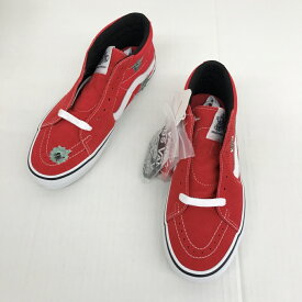 Supreme(シュプリーム)×Vans(ヴァンズ)Nate Lowman Skate Grosso Midサイズ：26.0カラー：レッド【中古】【139 スニーカー】【鈴鹿 併売】【139-251017-05NS】