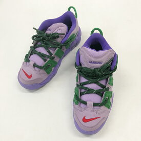 AMBUSH(アンブッシュ)×NIKE(ナイキ)Air More Uptempo Low　FB1299-500サイズ：27カラー：Lilac and Apple Green【中古】【139 スニーカー】【鈴鹿 併売】【139-260206-04NS】