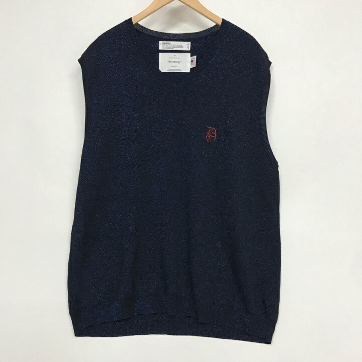 楽天市場】DAIRIKU（ダイリク）Oversized Lame Knit Vest サイズ：F 