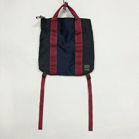 MARNI（マルニ）×PORTER（ポーター）2WAY TOTE BAGサイズ：カラー：ブラック/ネイビー/レッド【中古】【137 カバン】【鈴鹿 併売】【137-230614-02NS】