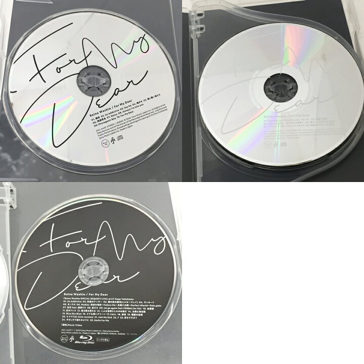 楽天市場】鷲尾伶菜For My Dear (初回生産限定盤) 2CD+Blu-ray【中古 