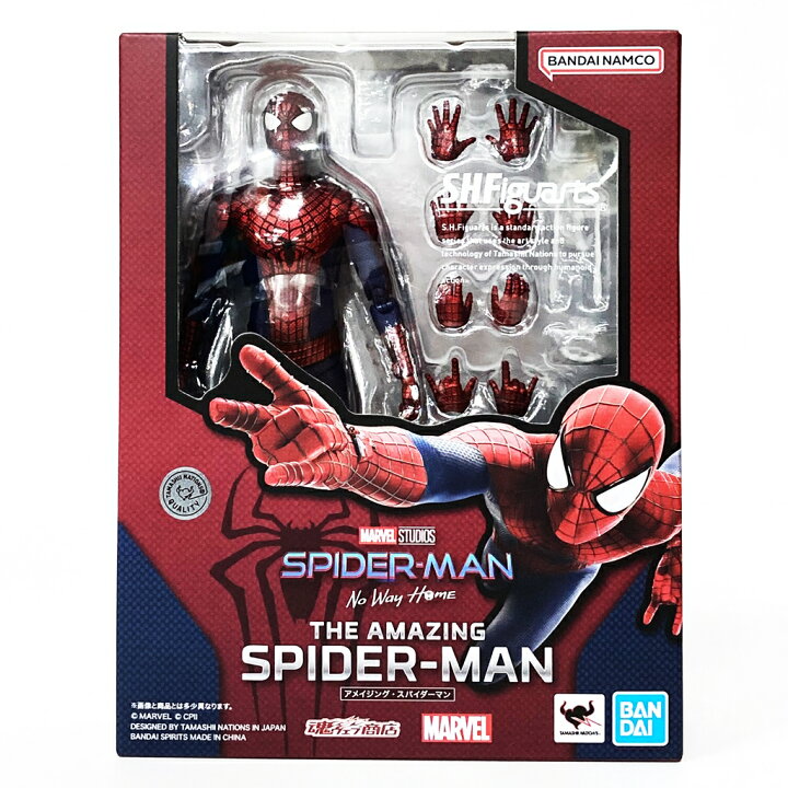 楽天市場】【未開封】S.H.Figuarts アメイジング・スパイダーマン ノー 