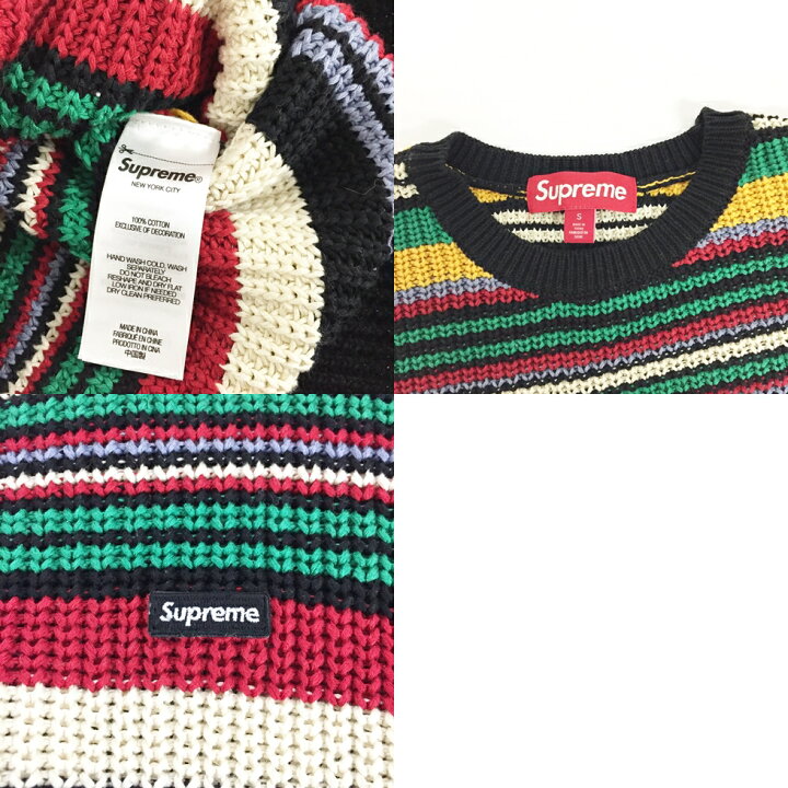 楽天市場】Supreme (シュプリーム)Small Box Ribbed Sweater 