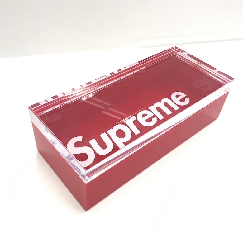 誠実 supreme 16FW Acrylic Lucite Box アクリルボックス 