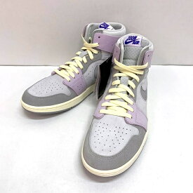 NIKE WMNS AIR JORDAN 1 ZOOM AIR CMFT ナイキ ウィメンズ エア ジョーダン 1 ズーム エア コンフォート DV1305-005　グレー/パープル　サイズ：29cm【中古】【139 スニーカー】【四日市 併売品】【139-240508-01SH】