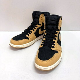 NIKE AIR JORDAN 1 RETRO HIGH OG ナイキ エア ジョーダン 1 レトロ ハイ オリジナル 555088-202　バケッタ タン/ブラック-セイル　サイズ：28.5cm【中古】【139 スニーカー】【四日市 併売品】【139-240516-03SH】