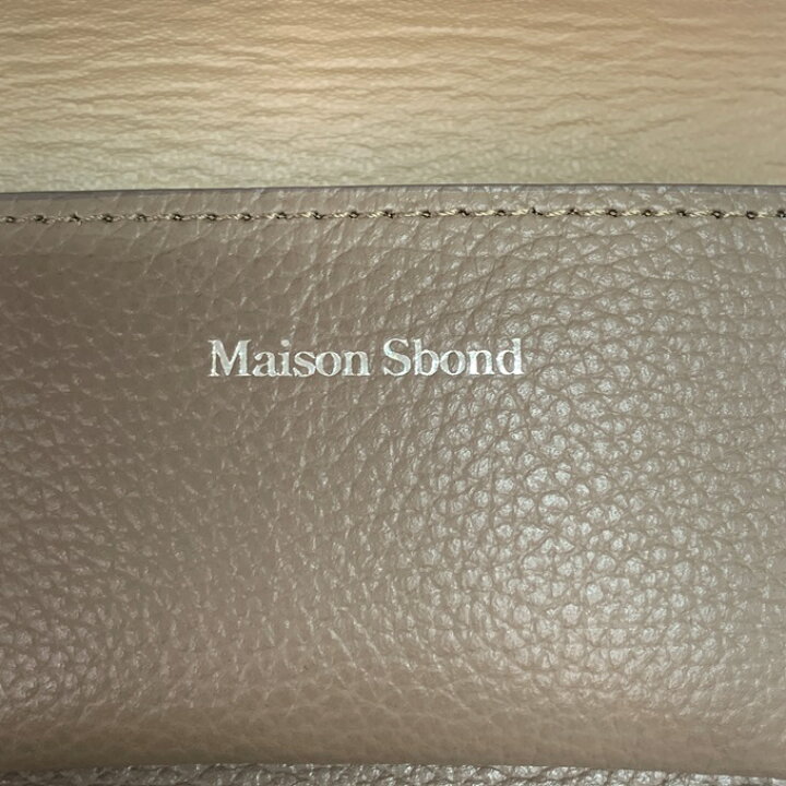 楽天市場】Maison Sbond（メゾンエスボンド） 三つ折りウォレット 財布 