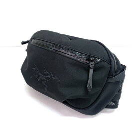 ARC'TERYX Arro Waist Pack アークテリクス アロー ウエストパック ボディバッグ X000008017　ブラック【中古】【137 カバン】【四日市 併売品】【137-240523-04SH】