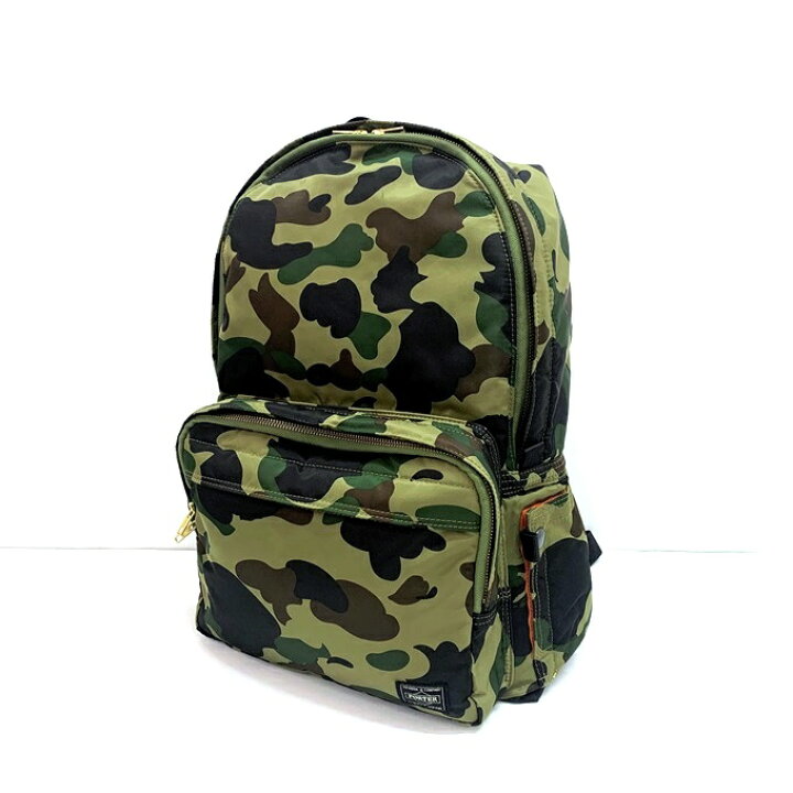 楽天市場】A BATHING APE × PORTER 1st CAMO DAYPACK ア ベイシング 