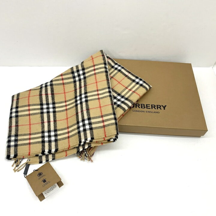 楽天市場】Burberry Vintage Check Wool Baby Blanket バーバリー  
