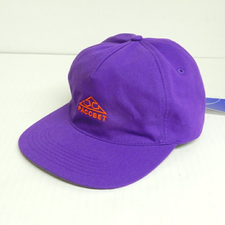 楽天市場 Paccbet ラスベート Logo Capロゴキャップ パープル 中古 136 その他帽子 四日市 併売品 136 05ush フーリエ 楽天市場店