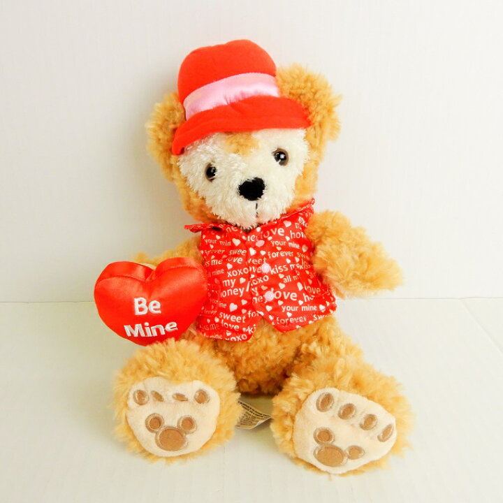 楽天市場 ダッフィー ぬいぐるみ タグ付き美品 15 バレンタイン Be Mine 海外ディズニーパークス 限定 9インチ 中古 ぬいぐるみ 四日市 併売品 067 03yh フーリエ 楽天市場店