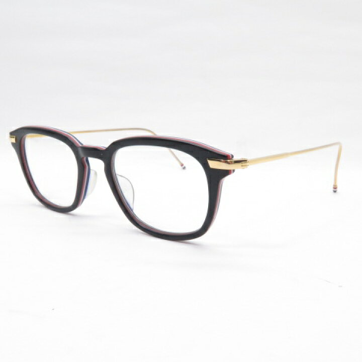 楽天市場】THOM BROWNE トムブラウン TB-704 ウェリントンフレーム 49  