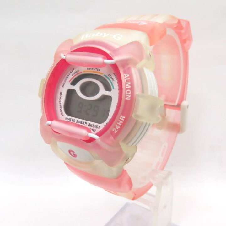 楽天市場】CASIO カシオ Baby-G ベビーG BGR-201 ピンクモデル リーフ 