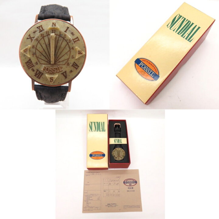 楽天市場】FOSSIL フォッシル 日時計 SUNDIAL サンダイヤル SD-7620 
