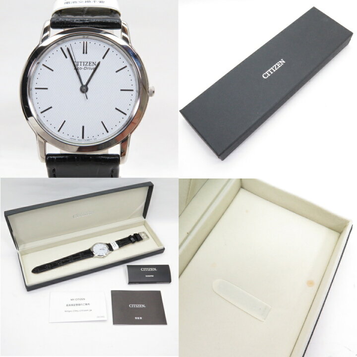 楽天市場】CITIZEN シチズン G431-T011683 Eco-Drive 腕時計 レザー  