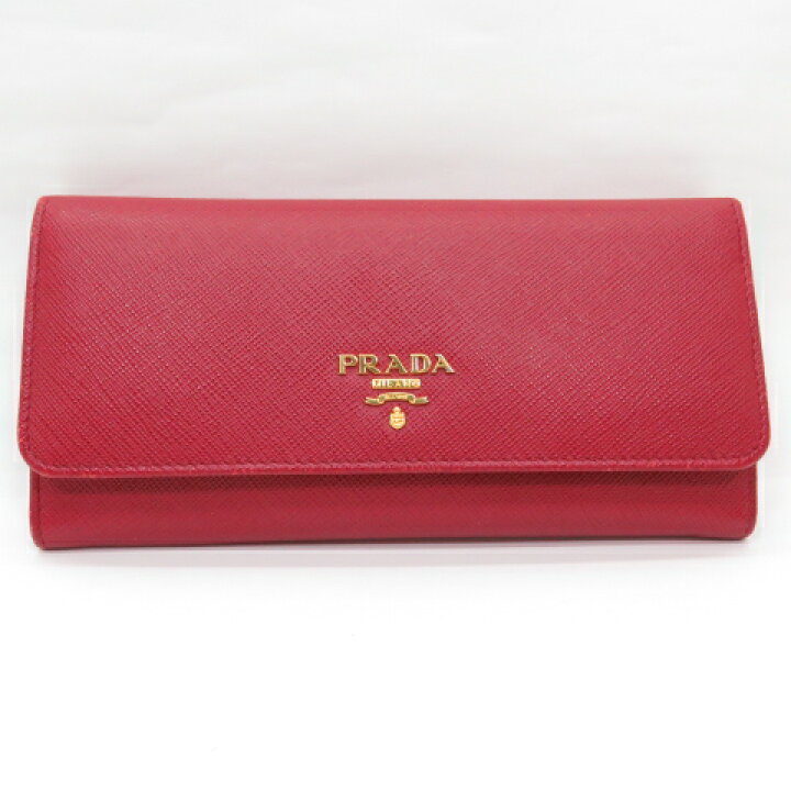 楽天市場】PRADA PORTAFOGLIO PATTINA VITELLO GRAIN PEONIA プラダ 