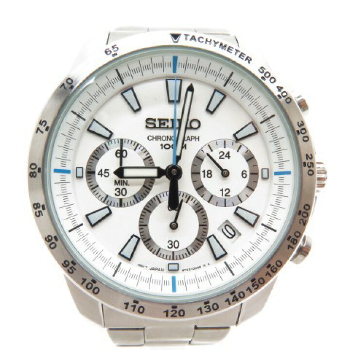 楽天市場】SEIKO セイコー SSB025P1 SSB025PC 逆輸入 ホワイト 蓄光 