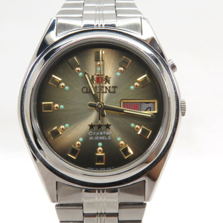 楽天市場】ORIENT オリエント EM6Q-CO スリー スター 25石 自動巻き 3 