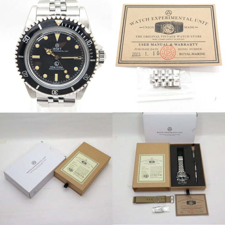 楽天市場】WMT ダブルエムティー WATCHES ROYAL MARINE ロイヤルマリン 