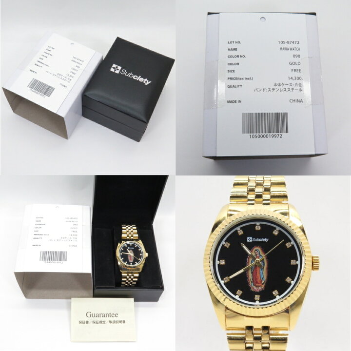楽天市場】SUBCIETY サブサエティ MARIA WATCH マリア ウォッチ 105 