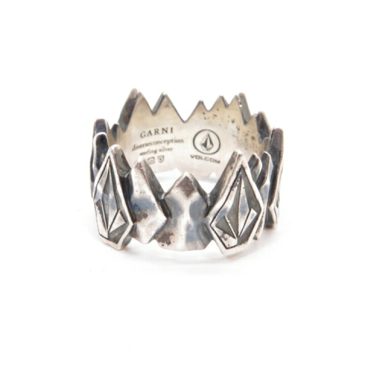 楽天市場】GARNI × VOLCOM RING ガルニ × ボルコム 14AW シルバー  