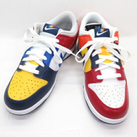 NIKE DUNK LOW JP QS WHAT THE ナイキ ダンク ロー CO.JP ワット・ザ IB2051-400 ネイビー レッド ホワイト イエロー オレンジ US8.0　約26.0cm スニーカー 【中古】【139 スニーカー】【四日市 併売品】【139-241215-03OH】