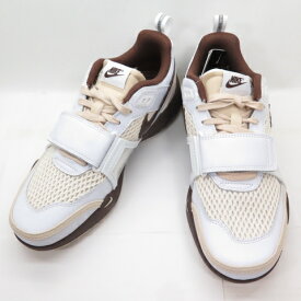 TRAVIS SCOTT × NIKE ZOOM FIELD JAXX LIGHT CHOCOLATE トラヴィス・スコット × ナイキ ズーム フィールド ジャックス ライト チョコレート HQ3073-100 US9 約27.0cm 【中古】【139 スニーカー】【四日市 併売品】【139-250602-03OH】