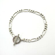ANTIDOTE BUYERS CLUB アンチドート バイヤーズ クラブ 　Figaro Wide Chain Bracelet　フィガロ ワイド …