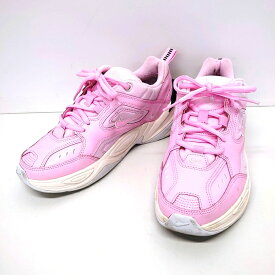 NIKE WMNS M2K TEKNO ナイキ ウィメンズ M2K テクノ AO3108-600　ピンク/ホワイト/ブラック　サイズ：23.5cm【中古】【139 スニーカー】【四日市 併売品】【139-200213-07USH】