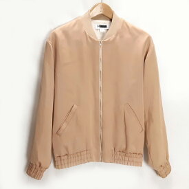 H BEAUTY&YOUTH UNITED ARROWS（エイチビューティー＆ユース ユナイテッドアローズ） ダブルサテン MA-1 ベージュ　サイズ：S【中古】【124 セレクト】【四日市 併売品】【124-200313-10YH】