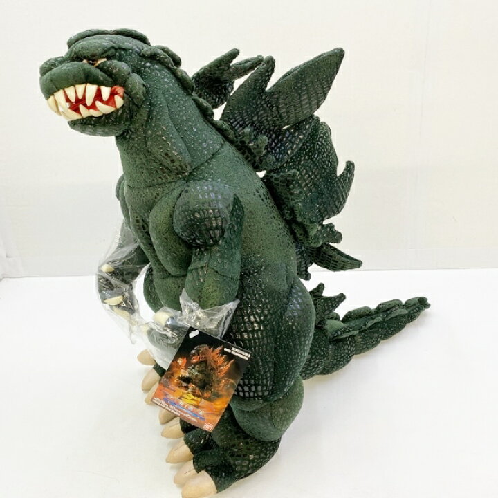 楽天市場 Bandai バンダイ ゴジラ 00 ミレニアム スタッフドフィギュア ぬいぐるみ タグ付き 中古 ライダー戦隊特撮 四日市 併売品 066 1008 06hh フーリエ 楽天市場店